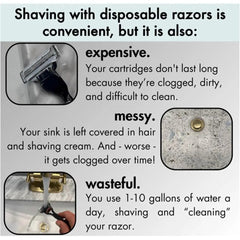 Shaver Rinse & Amp; Storage Stand