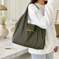 Mini Keychain Foldable Tote Bag
