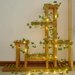 2 Meter Green Artificial Hanging Strips Light For Weddings, Parties and Home Decor
