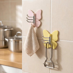 Heavy-Duty Rotatable Adhesive Hooks