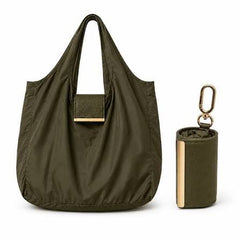 Mini Keychain Foldable Tote Bag