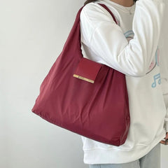 Mini Keychain Foldable Tote Bag