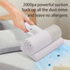 Handheld Dust Mite Remover Vacuum Cleaner for Bed, Sofa & Carpet - Portable Wireless Bedding Mattress Cleaning Machine