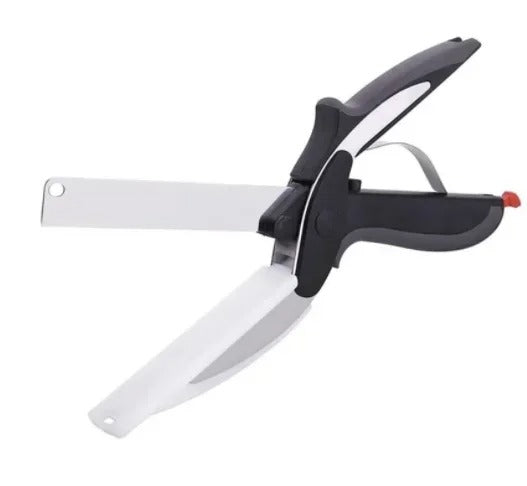 2-in-1 Smart Stainless Steel Food &amp; Vegetable Scissors